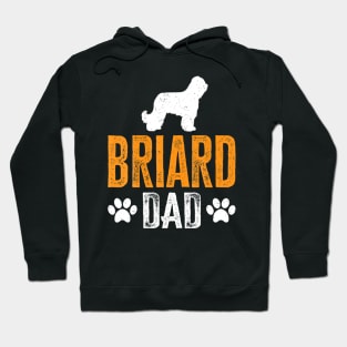 Briard Dad Gift Dog Daddy Briard Father Day Hoodie